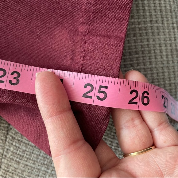 Penningtons - Stretch - Dress Pants/Crops - Size 18 Petite - Burgandy - Picture 8 of 8